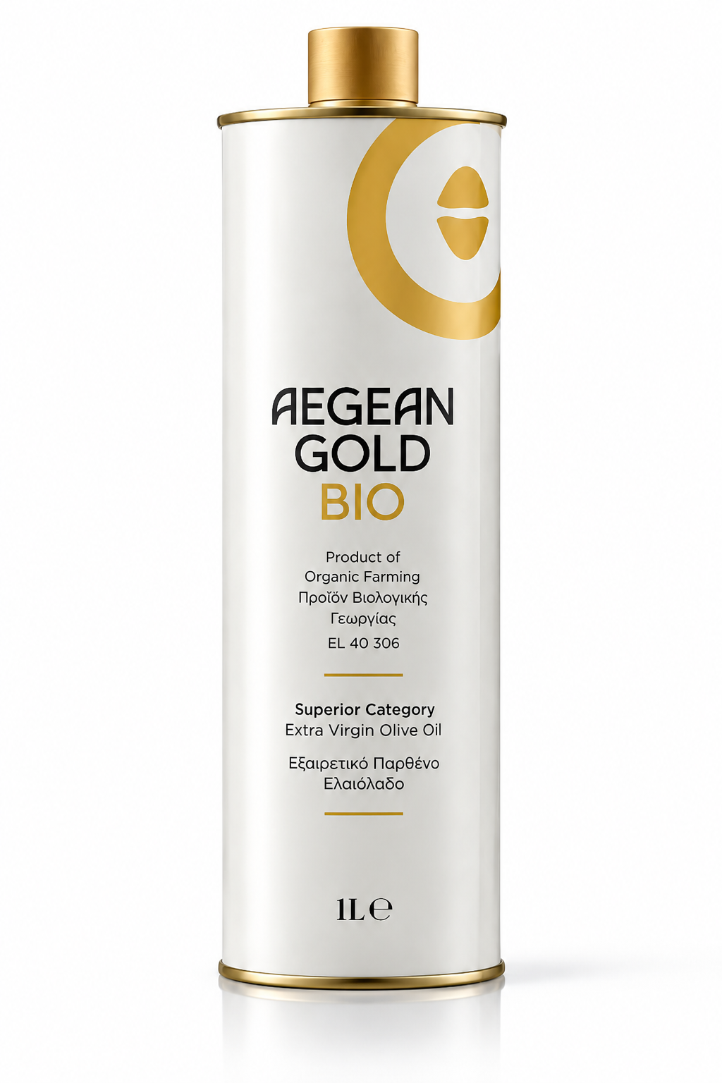 БИО Зехтин Екстра Върджин Aegean Gold 1L