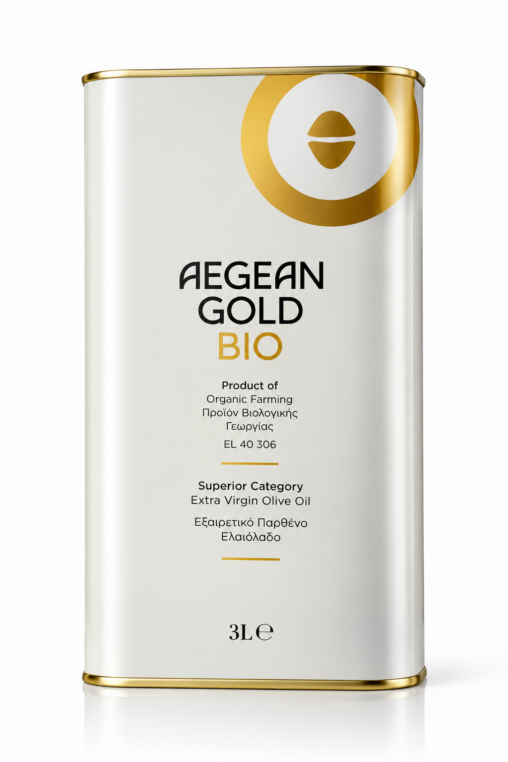 БИО Зехтин Екстра Върджин Aegean Gold 3L