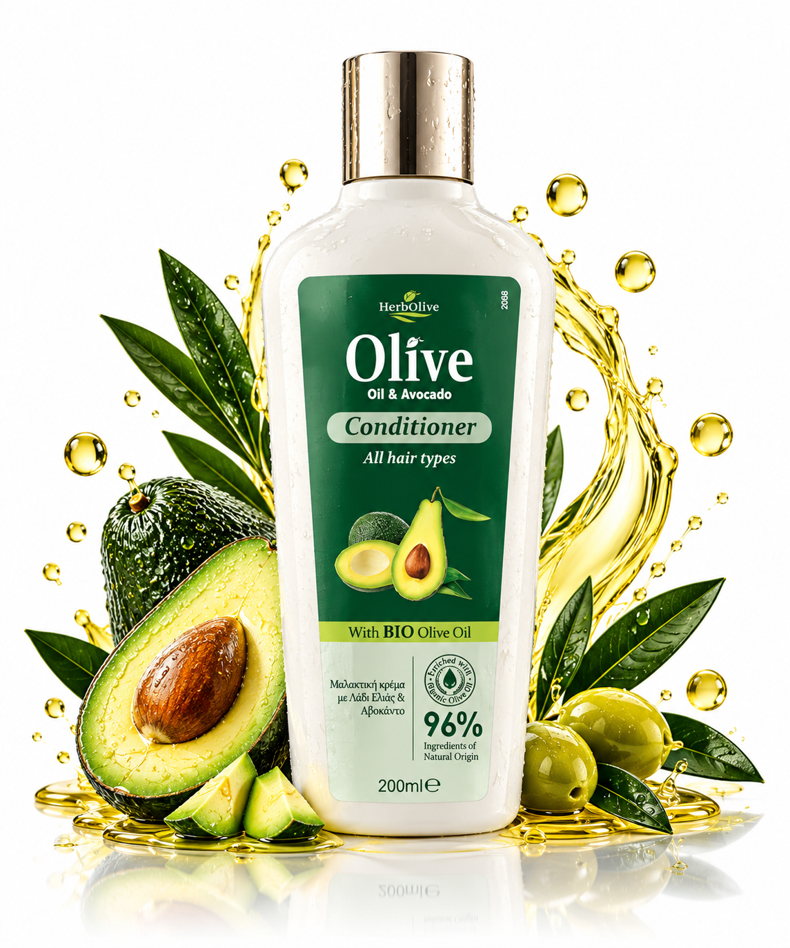 Балсам за всички типове коса Olive Oil & Avocado 200ml