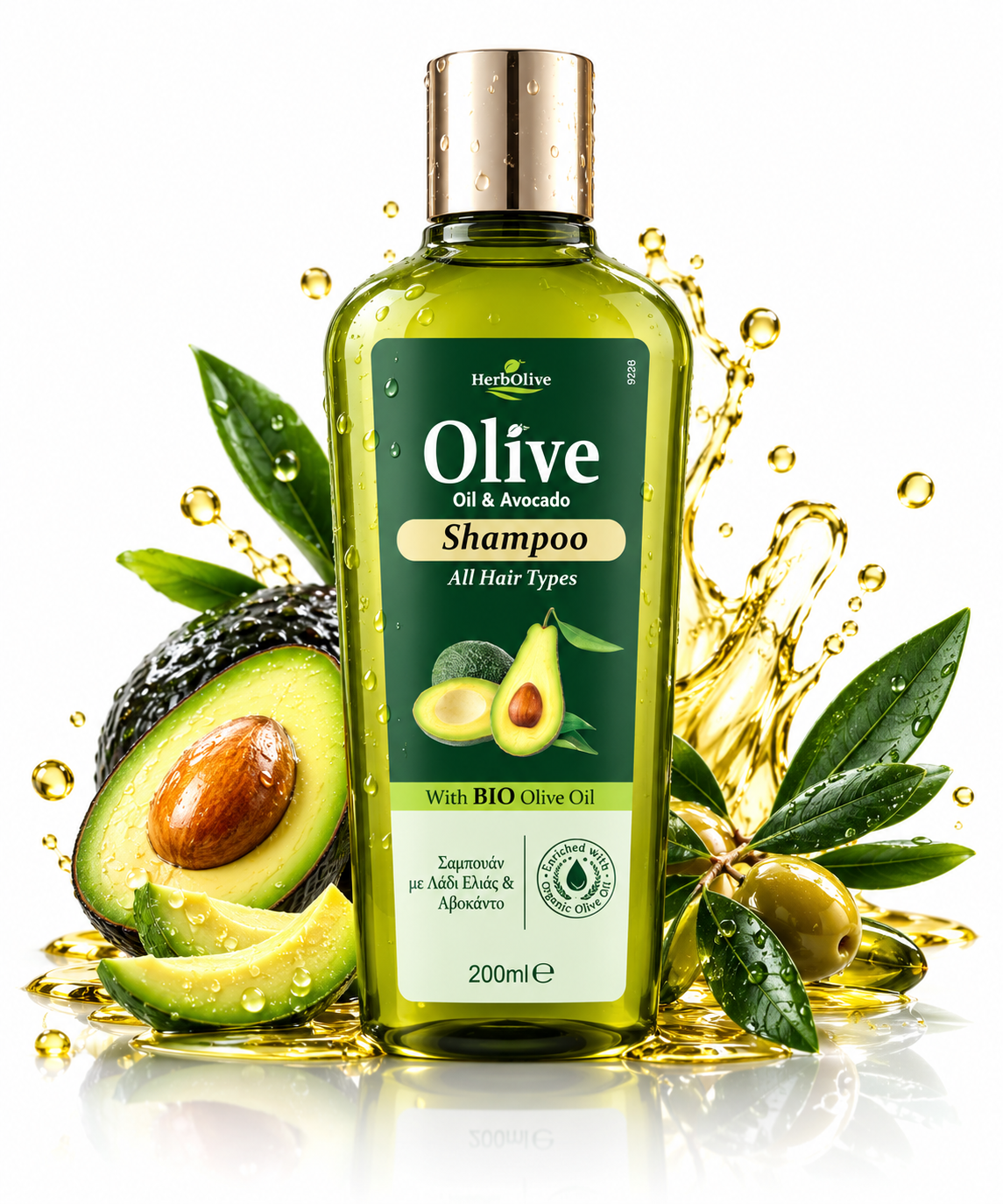 Шампоан за всички видове коса Oil & Avocado - 200 ml