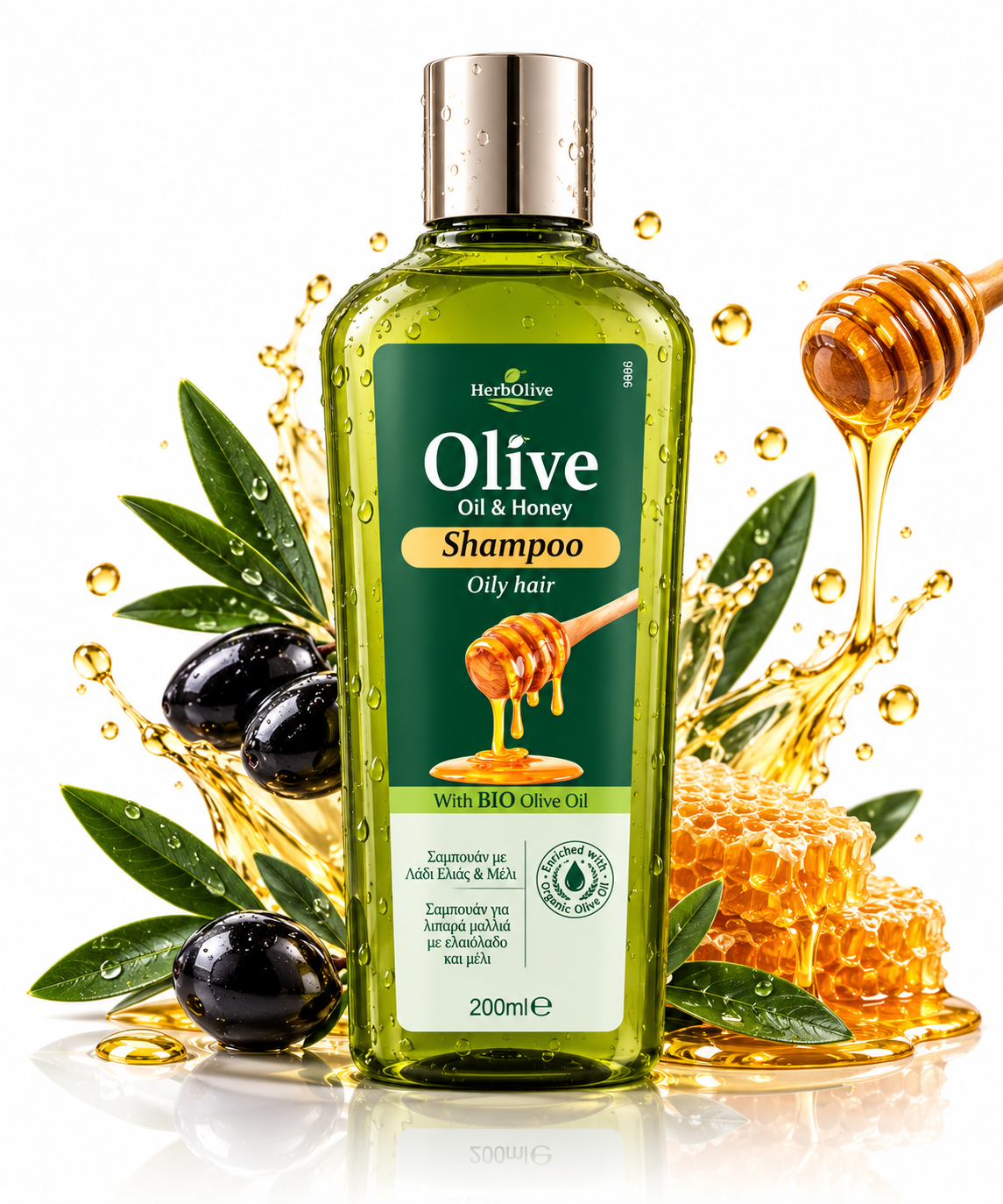 Шампоан за за мазна коса Olive Oil & Honey 200ml